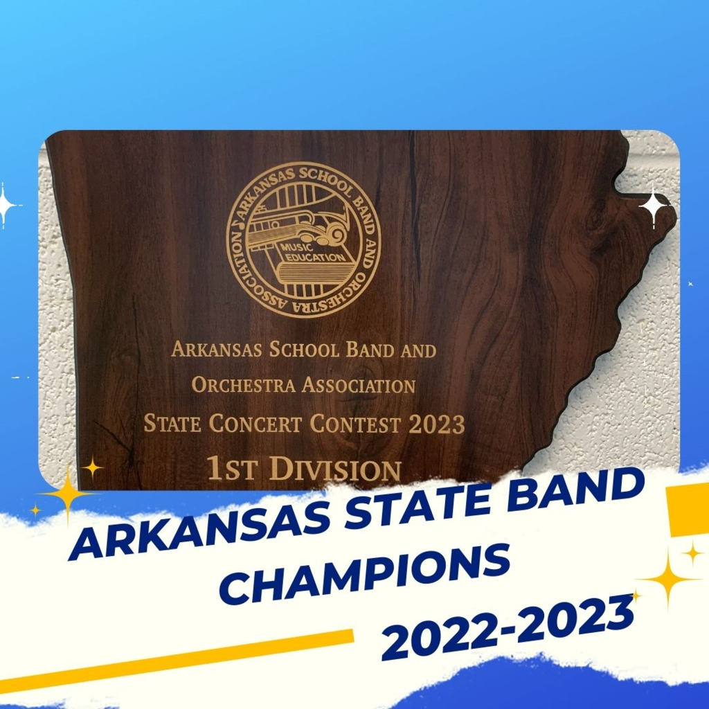 State Band Championship Plaque